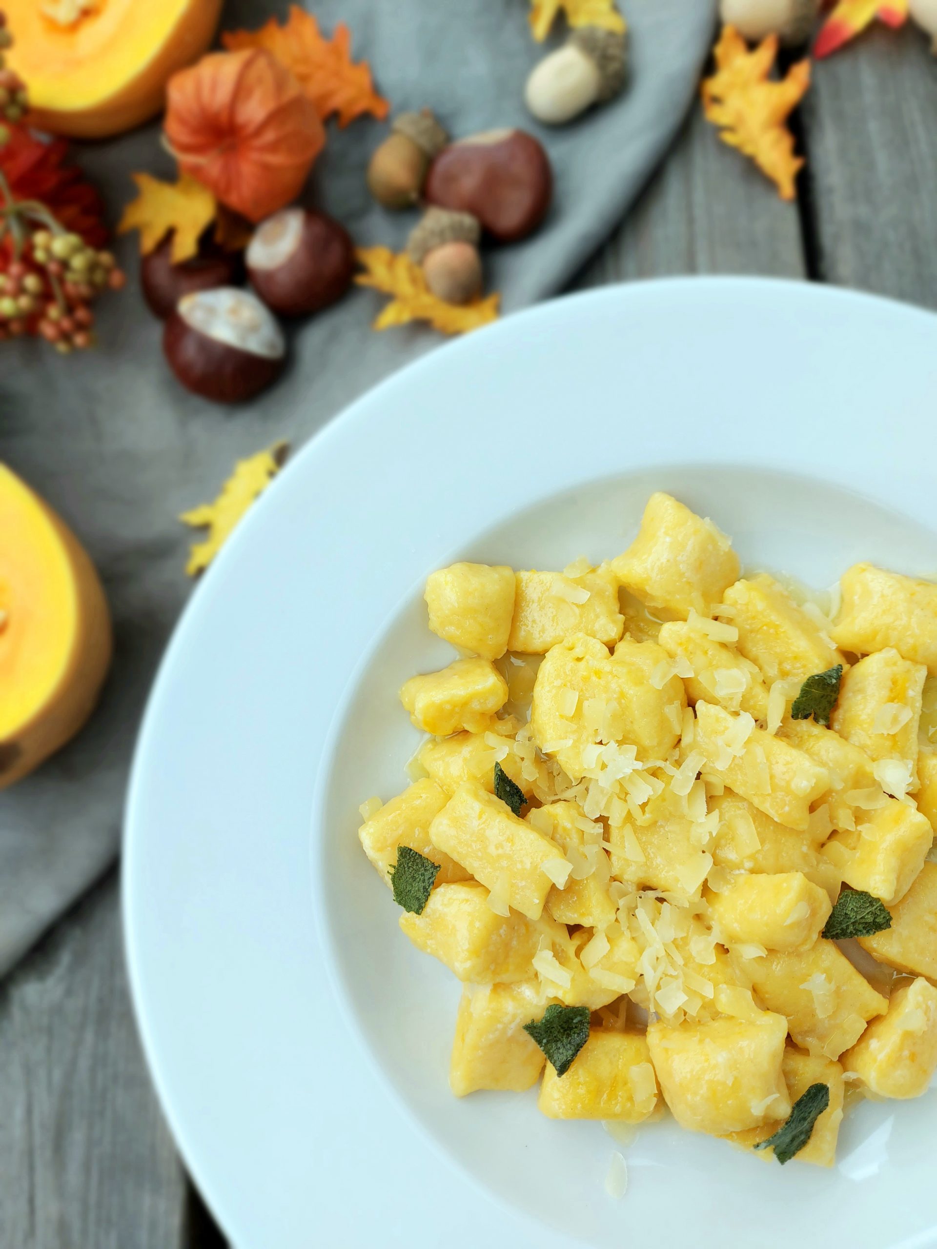 Kürbisgnocchi