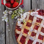Rhabarber-Erdbeer-Pie
