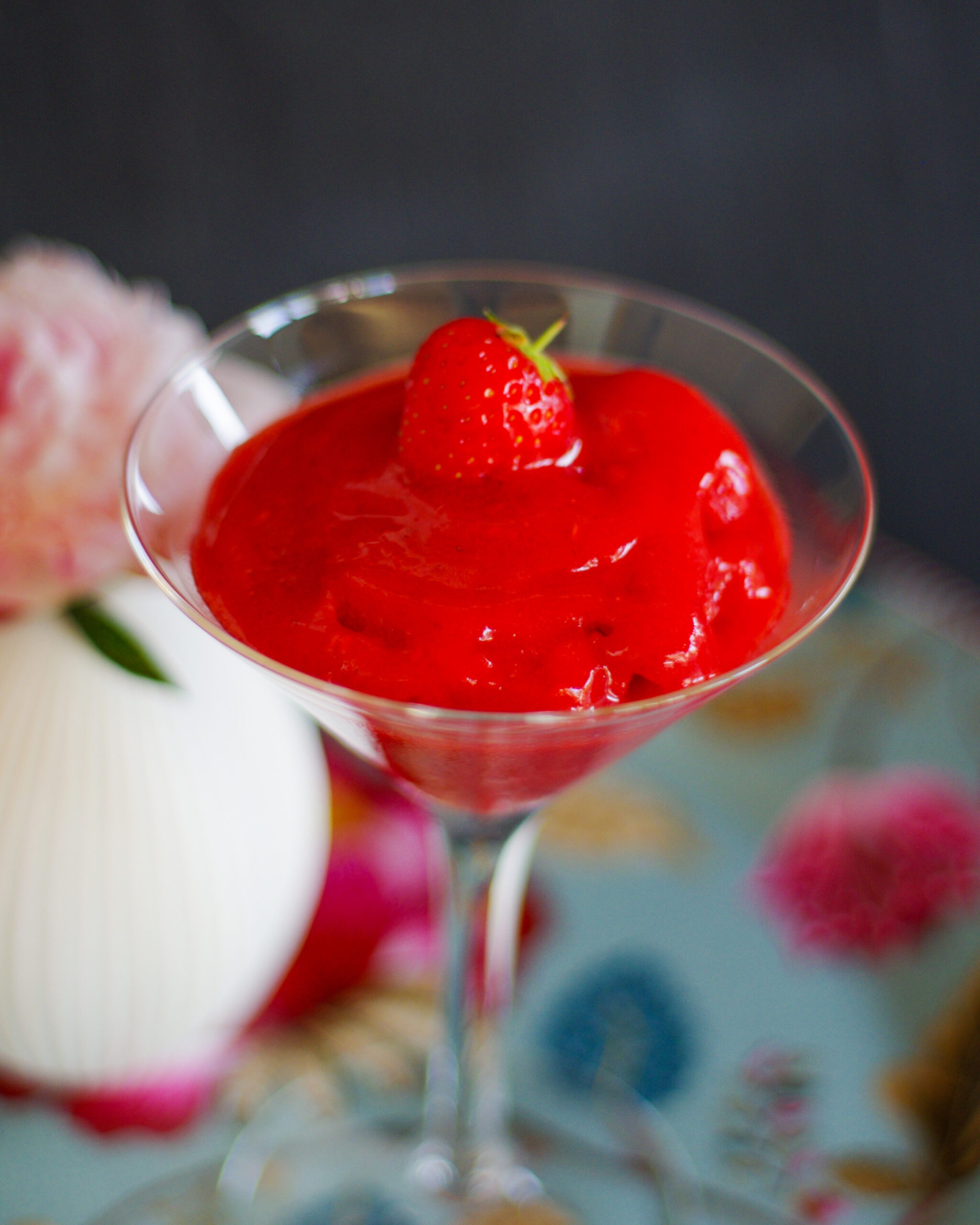 Erdbeer-Campari-Sorbet - Schlemmerlein