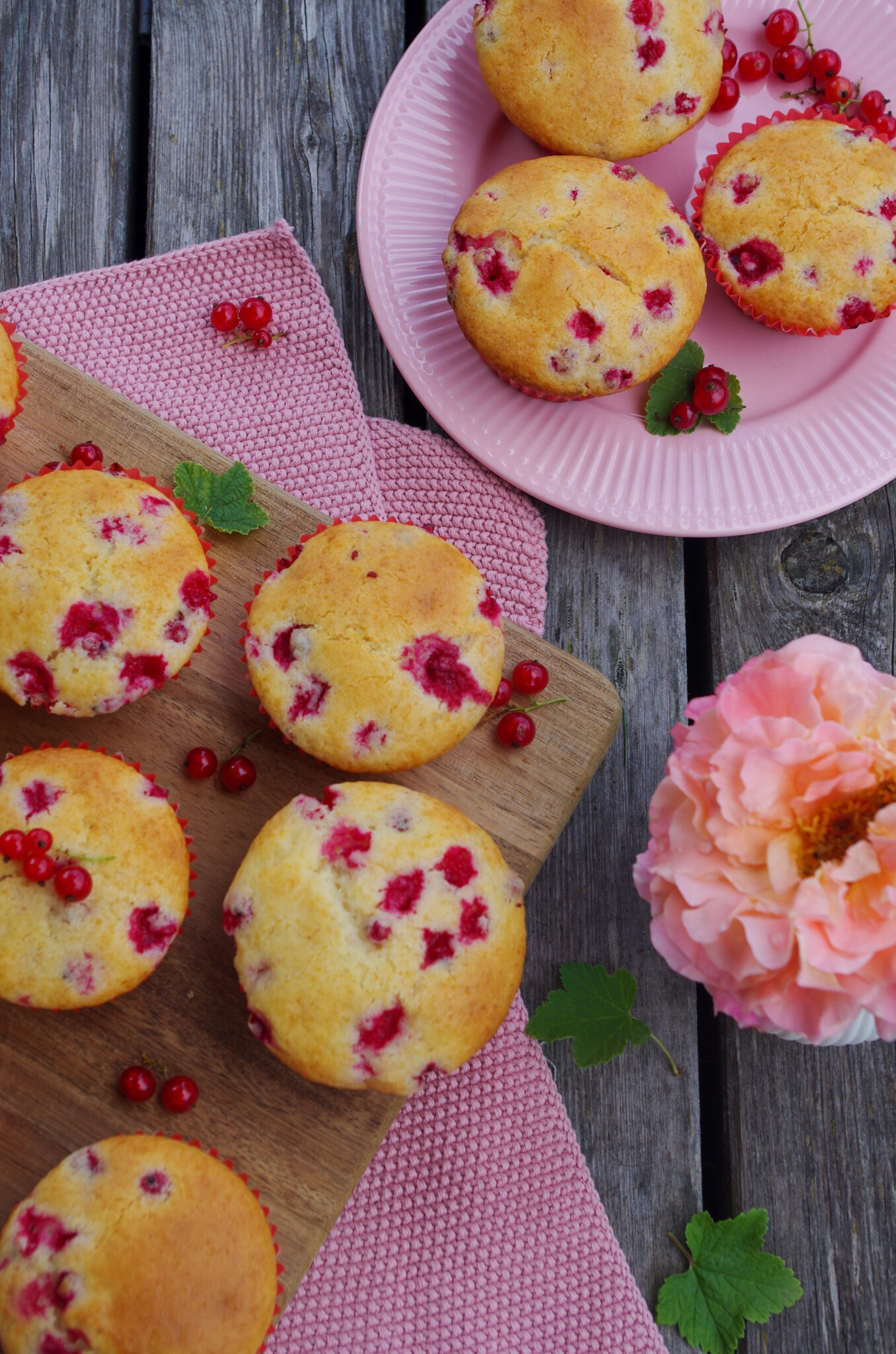 Saftige Johannisbeer-Muffins - Schlemmerlein