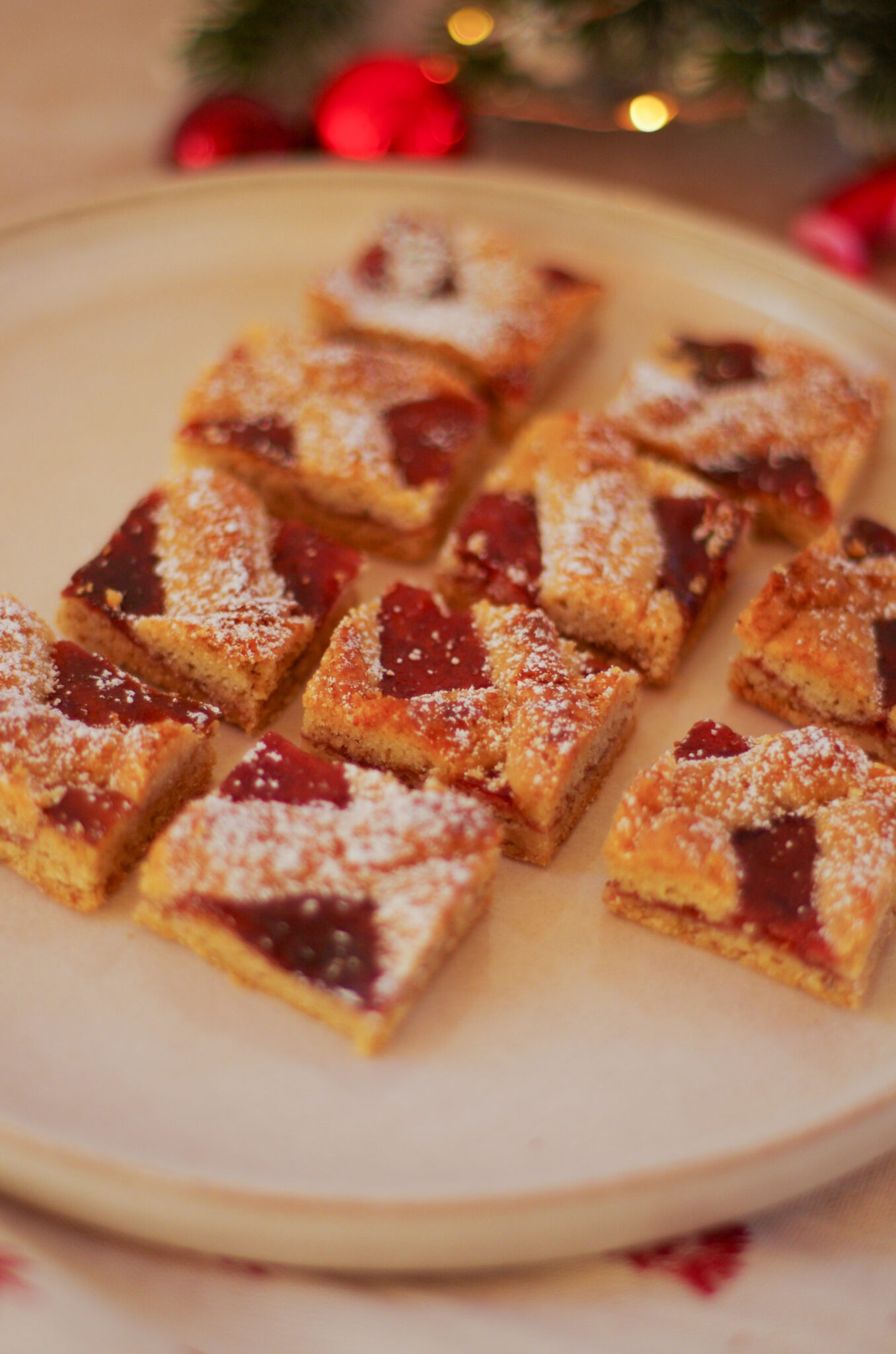 Stilvolle Linzer Schnitten Rezept Bild