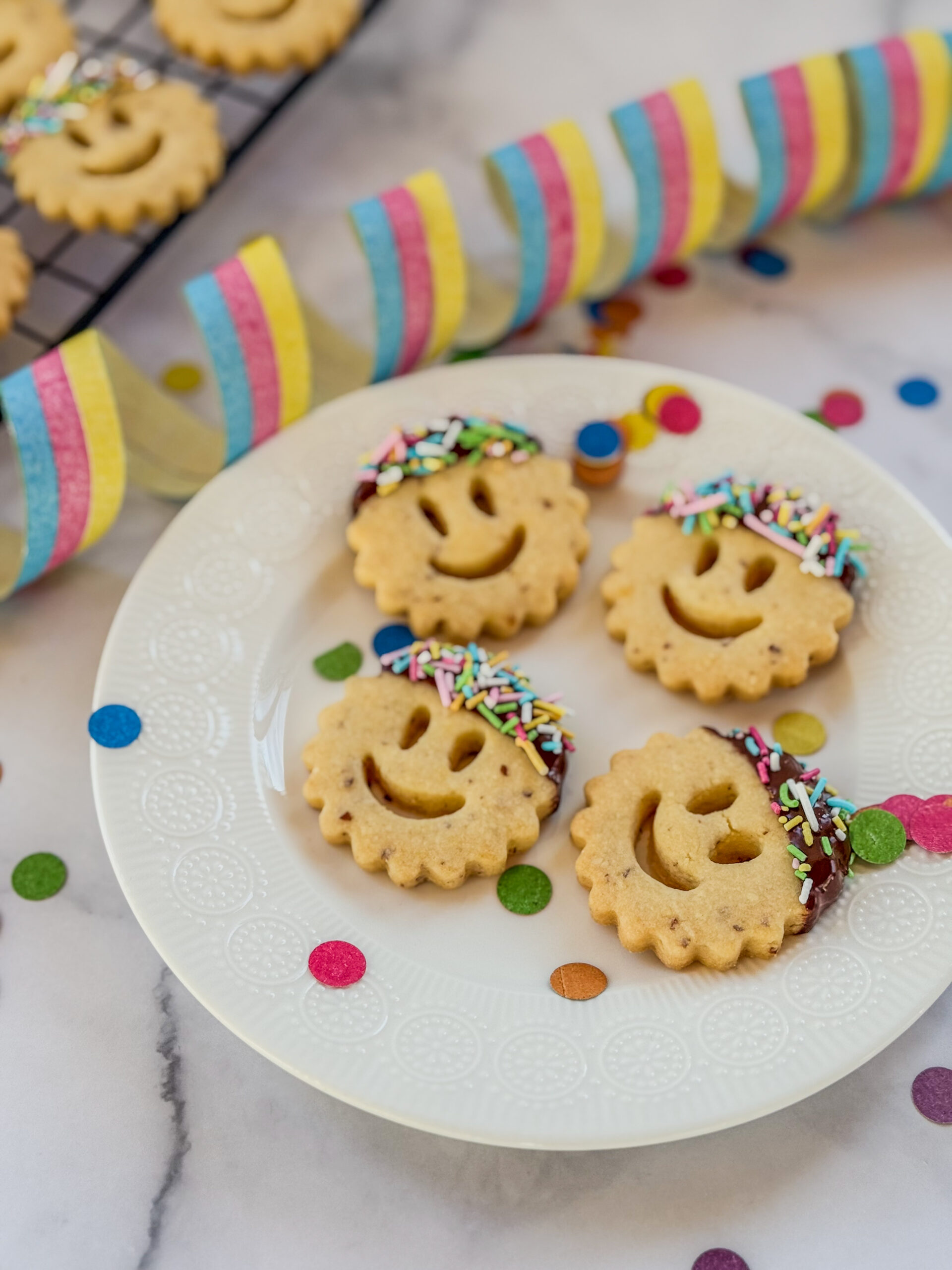 Smiley-Kekse