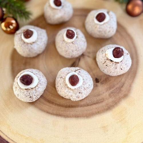 Haselnuss-Busserl - Schlemmerlein Haselnuss-Busserl - Schlemmerlein