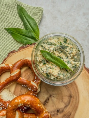 Bärlauchaufstrich mit Camembert