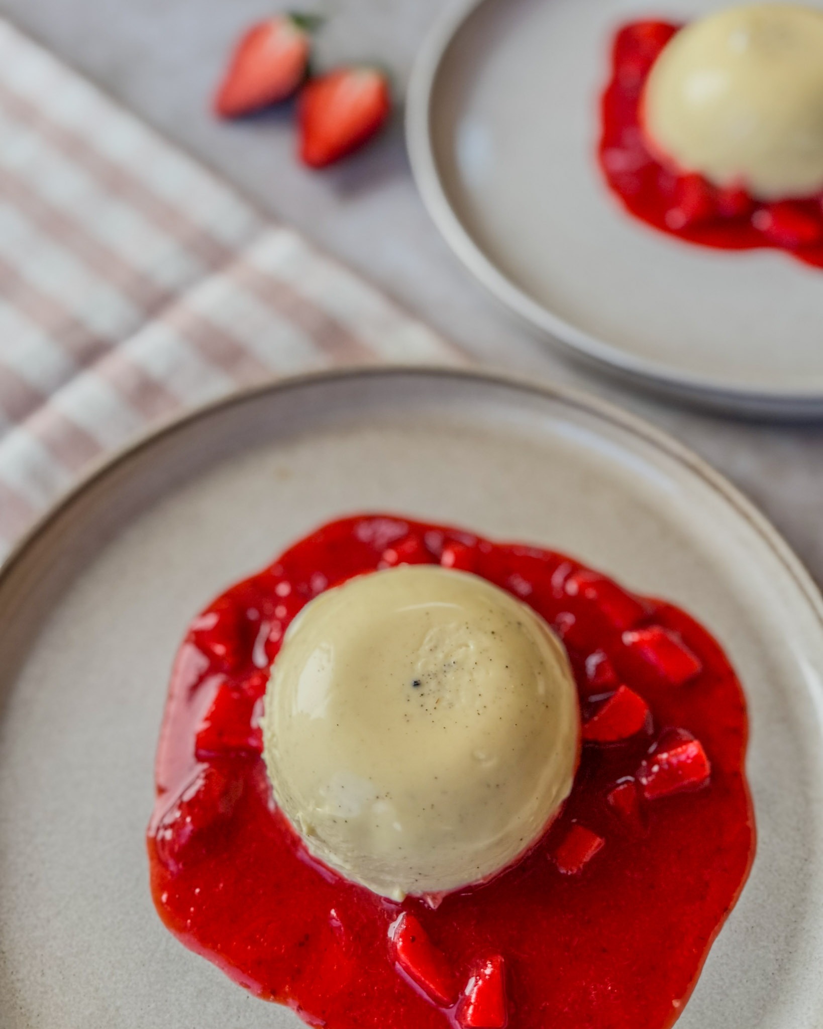 Eierlikör Panna cotta