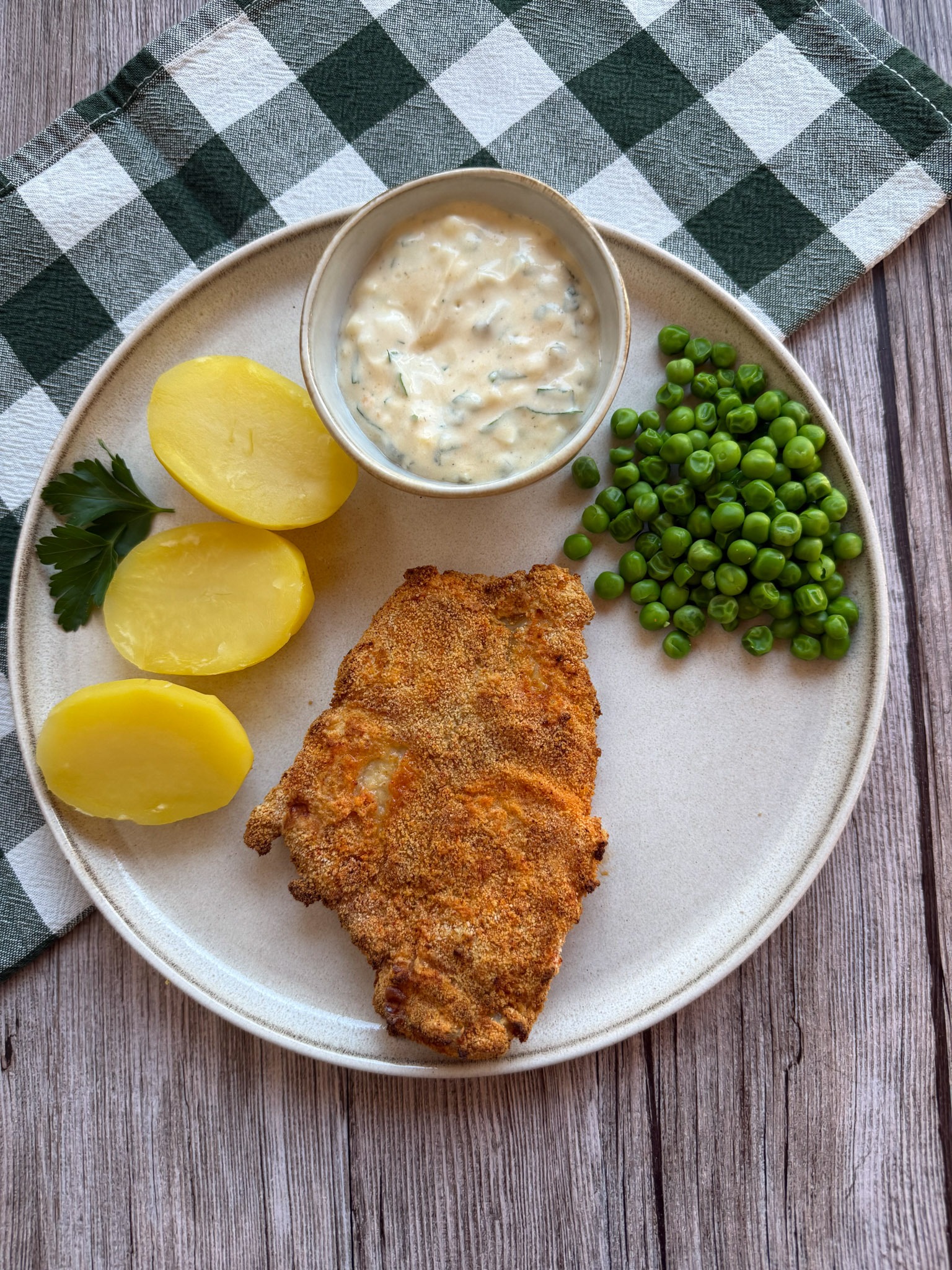Schollenfilet aus dem Airfryer