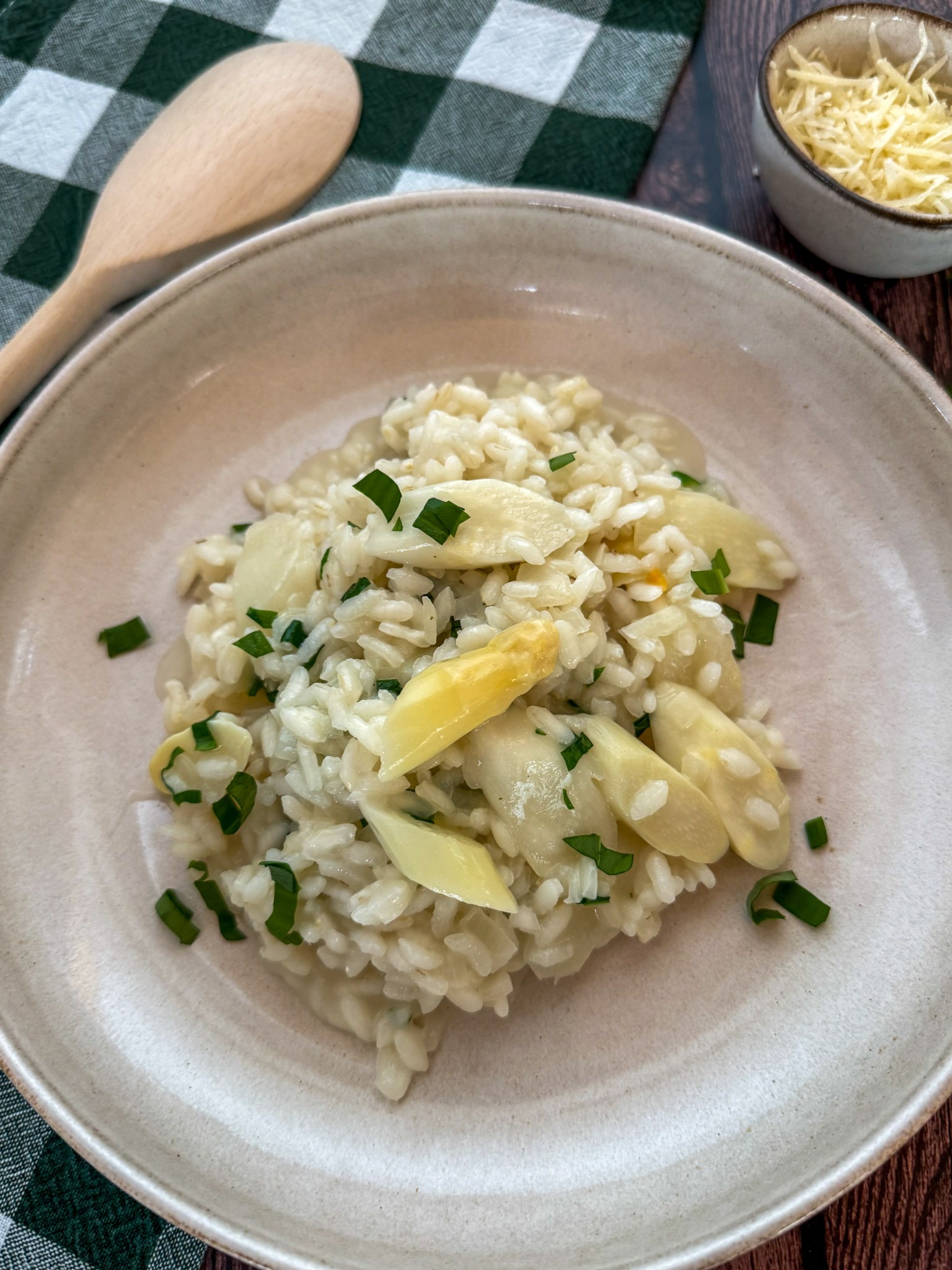 Spargelrisotto