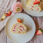 Glutenfreie Erdbeerroulade