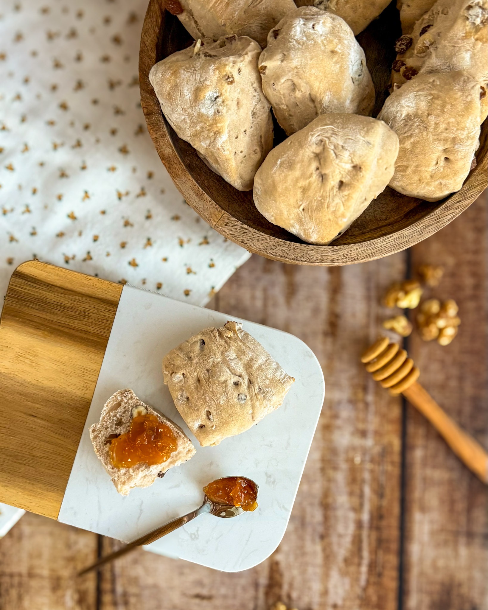 Müslibrötchen