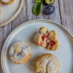 Zwetschken-Muffins mit Marzipan