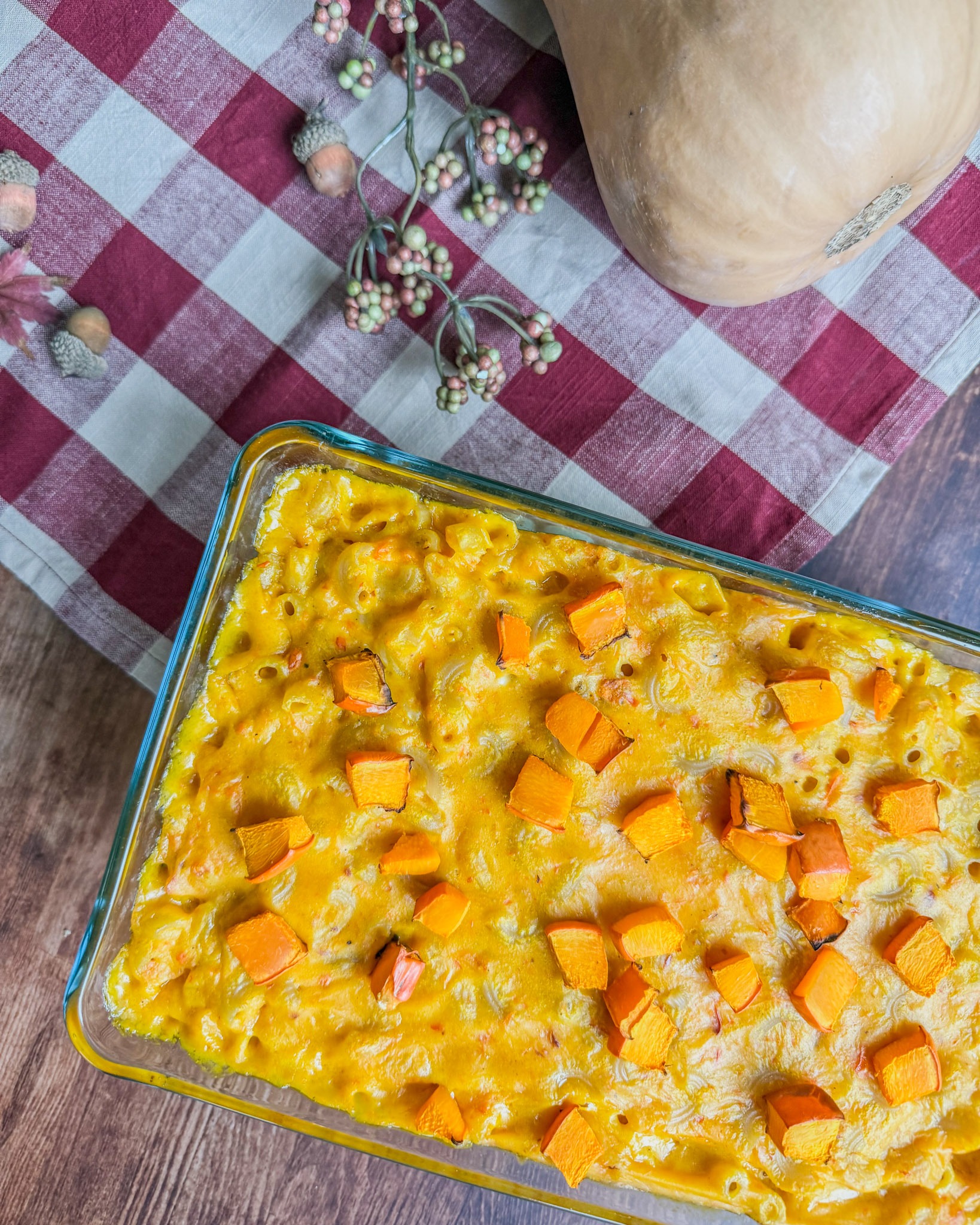 Kürbis Mac n cheese